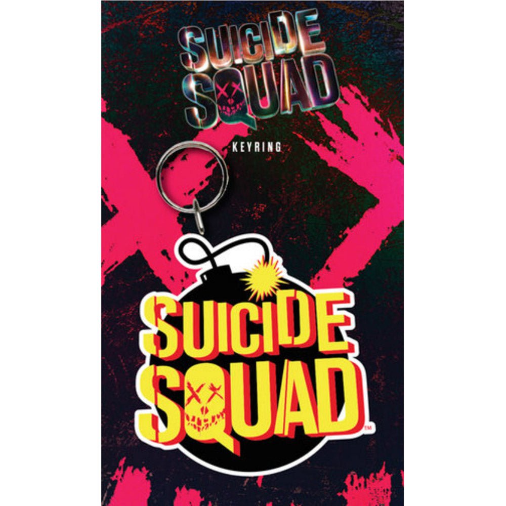 SUICIDE SQUAD スーサイドスクワッド (ジョーカー 生誕 80周年 ) - Bomb / ラバー・キーリング / キーホルダー - PGS